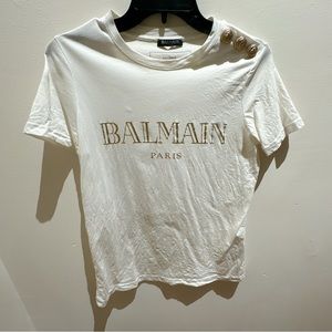 Balmain classic iconic tshirt
